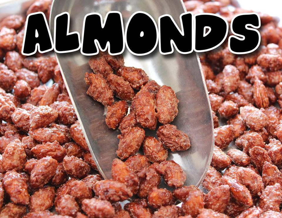 Cinnamon Glazed Almonds, Vegan Bavarian Nuts