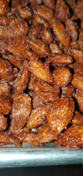 Cinnamon Glazed Almonds, Vegan Bavarian Nuts, Candied Almonds