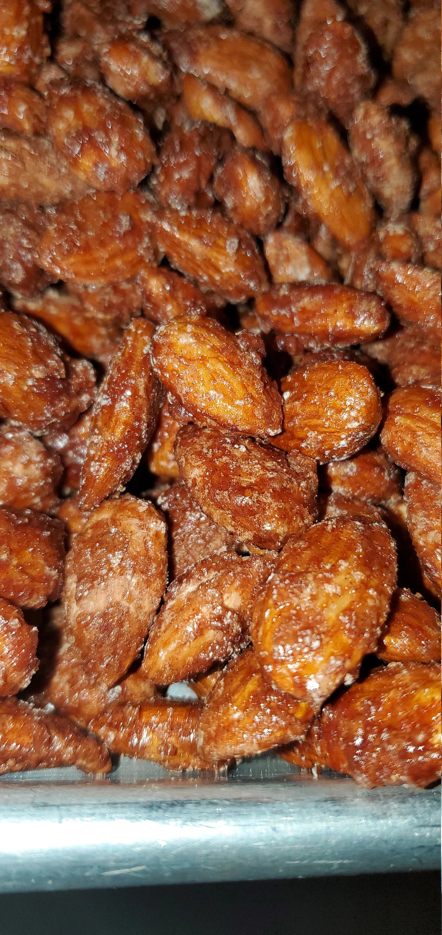 Cinnamon Glazed Almonds, Vegan Bavarian Nuts