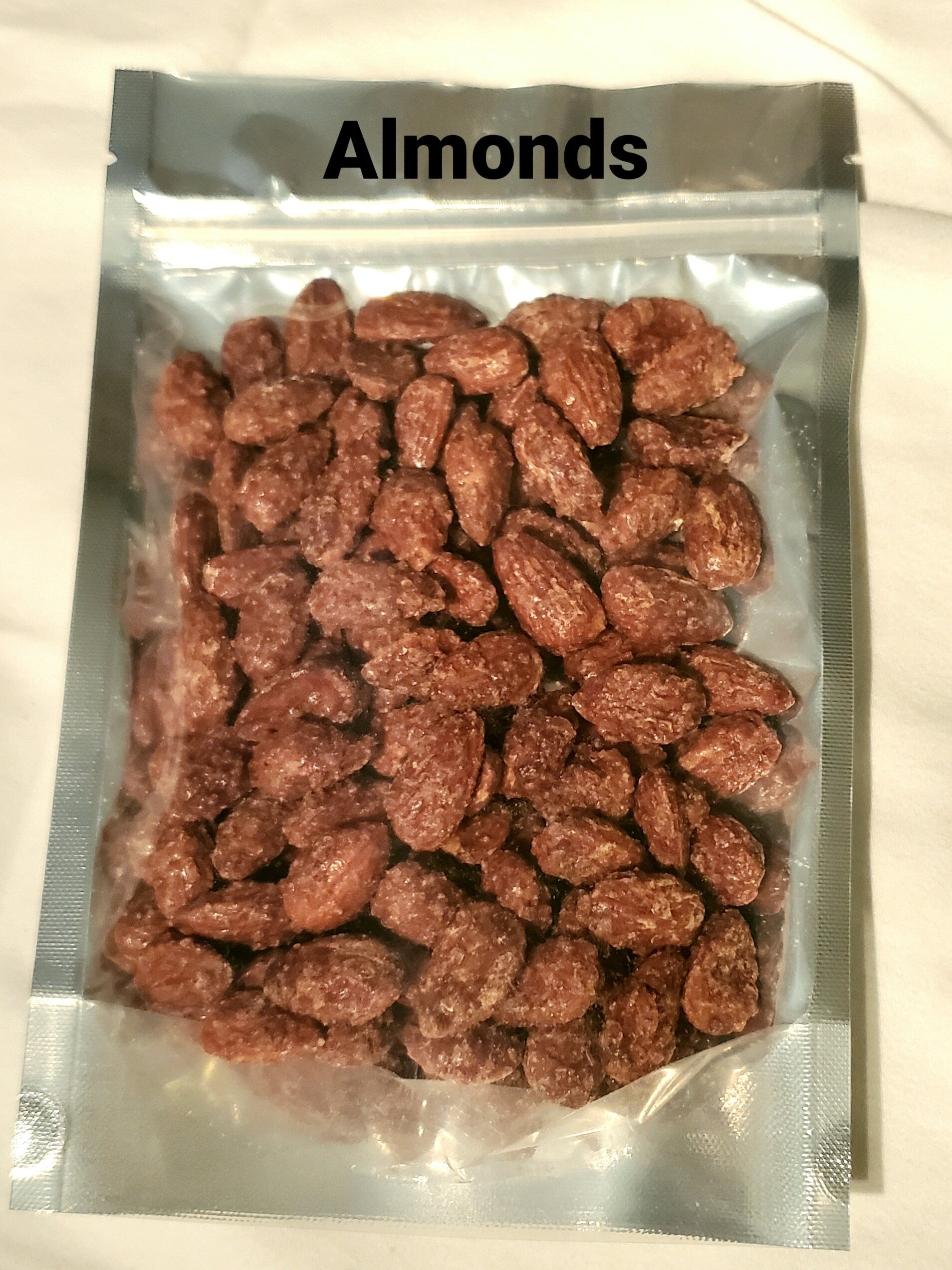 Cinnamon Glazed Almonds, Vegan Bavarian Nuts