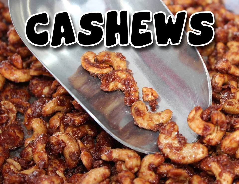 Cinnamon Glazed Roasted Cashews, Vegan Snack Gift