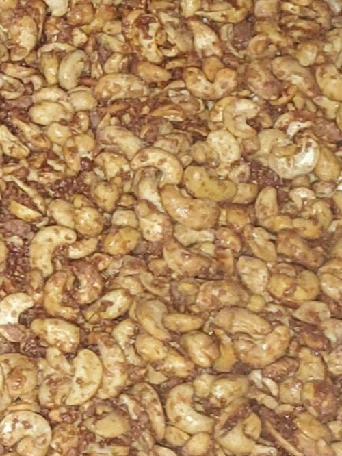 Cinnamon Glazed Roasted Cashews, Vegan Snack Gift