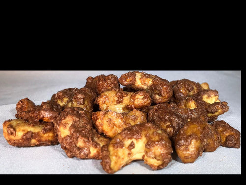 Cinnamon Glazed Roasted Cashews, Vegan Snack Gift, Candied Cashews