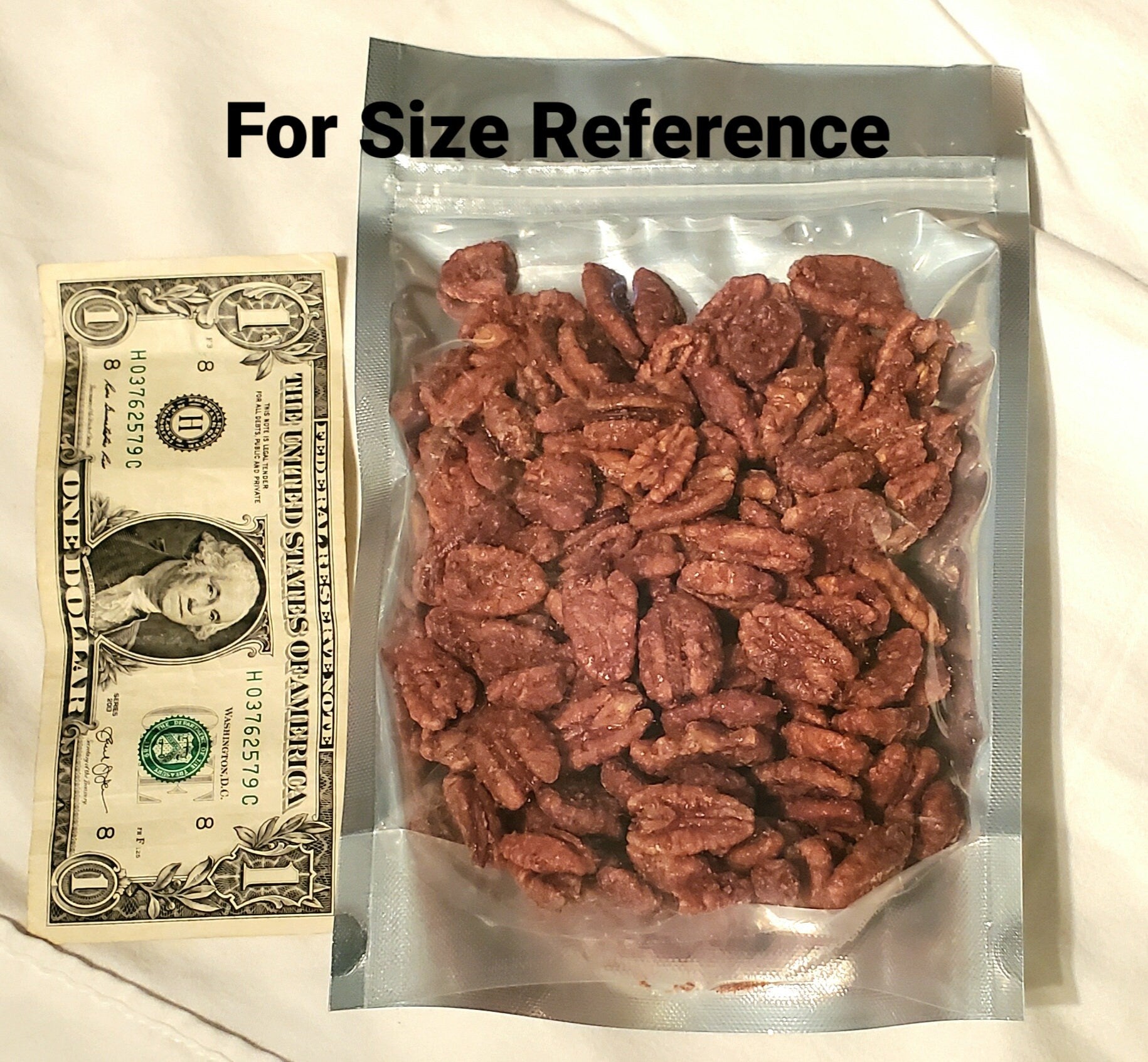 Cinnamon Glazed Roasted Cashews, Vegan Snack Gift